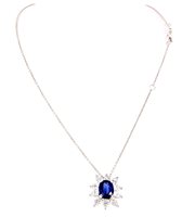 Necklace Crivelli Woman ZAFFIRO in Gold Zaffiro 1.99 Ct 70058246 - 70058246